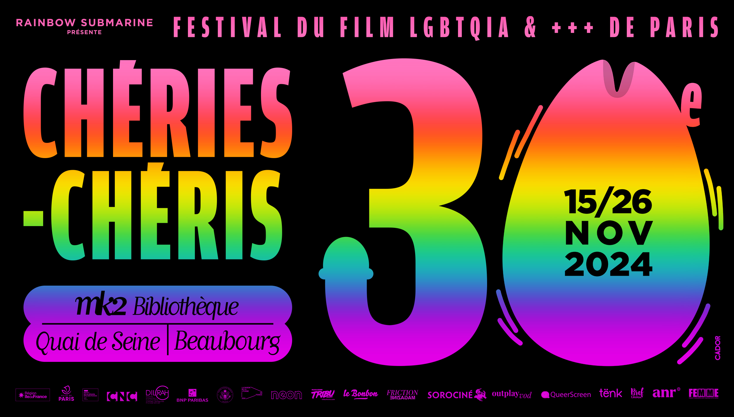 generique 28e festival cheries cheris paris 2022